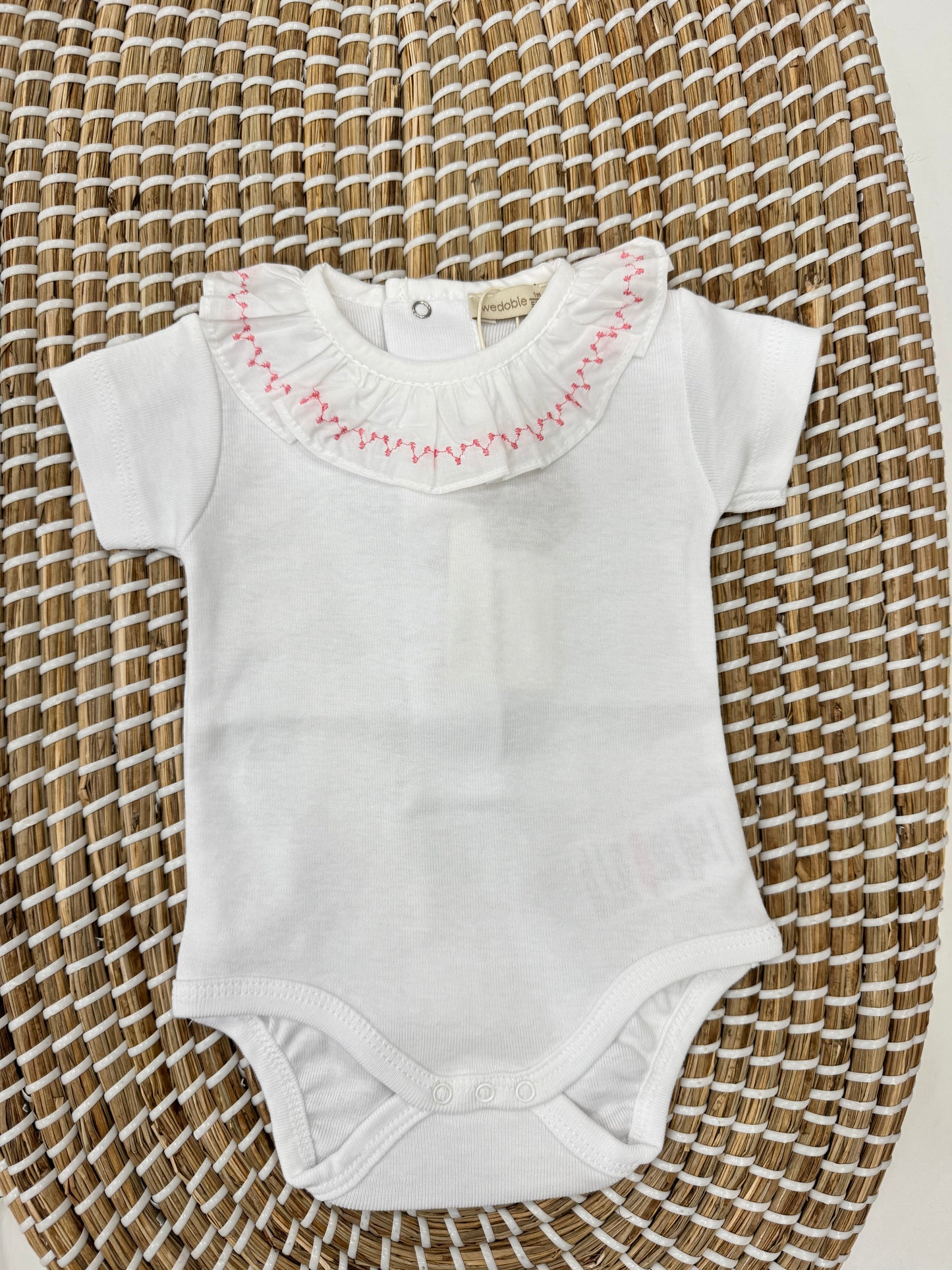 Body collo largo rosa medio