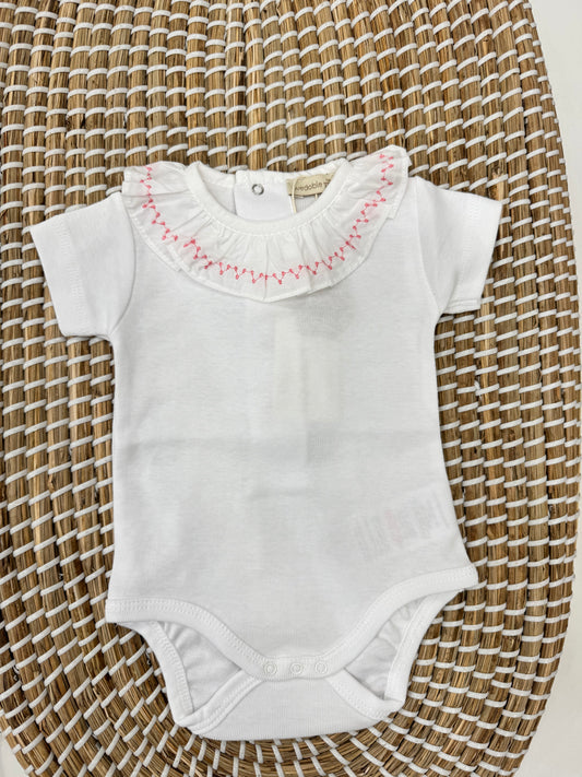 Body collo largo rosa medio
