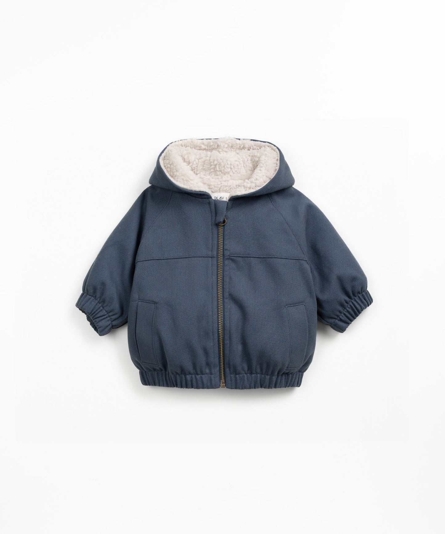 Giubbotto teddy con zip