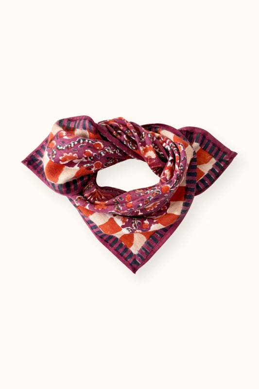 Small Foulard coton manika
