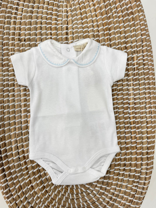Body Collo polo azul