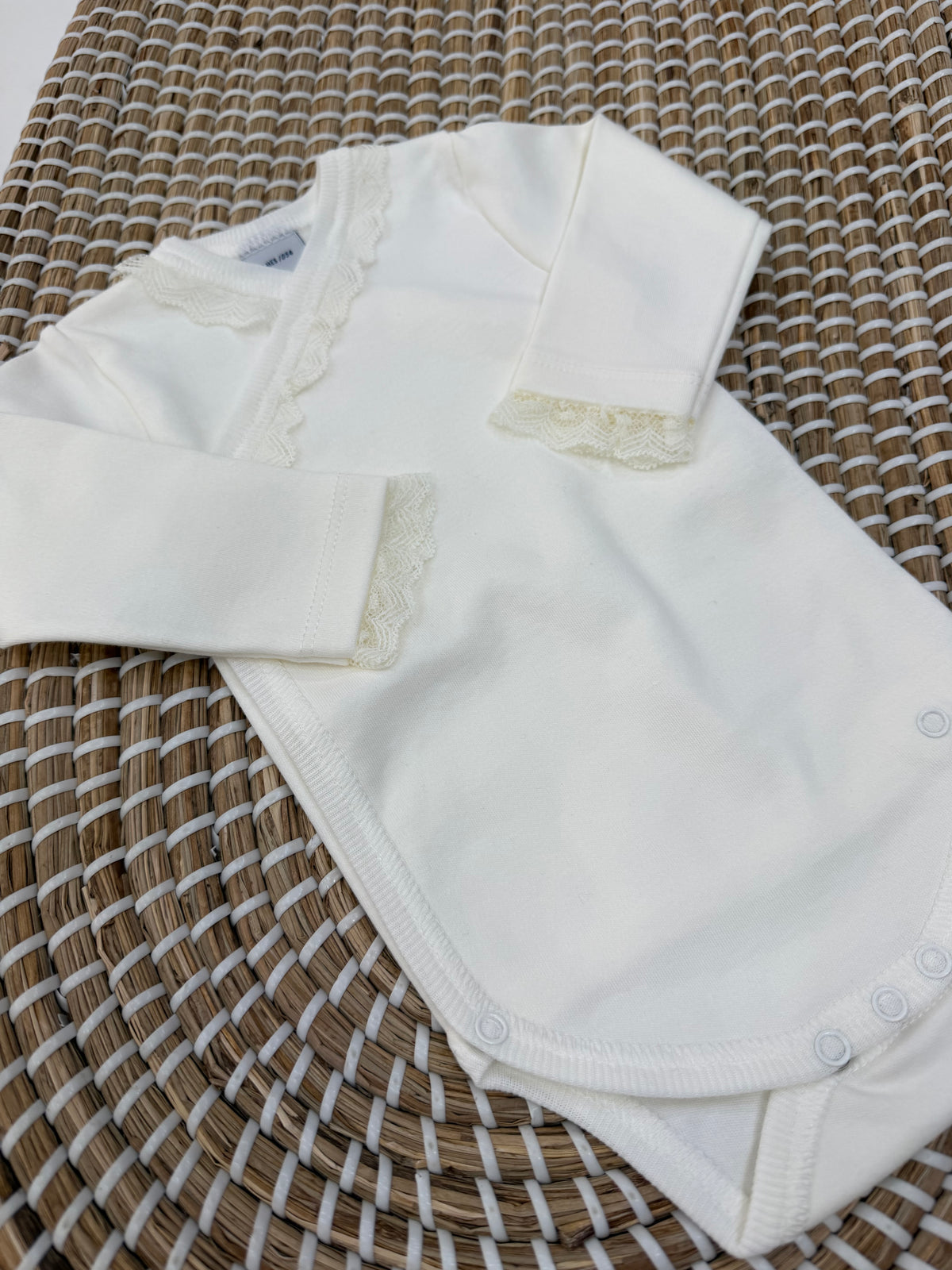 Body antipanico manica lunga pizzo