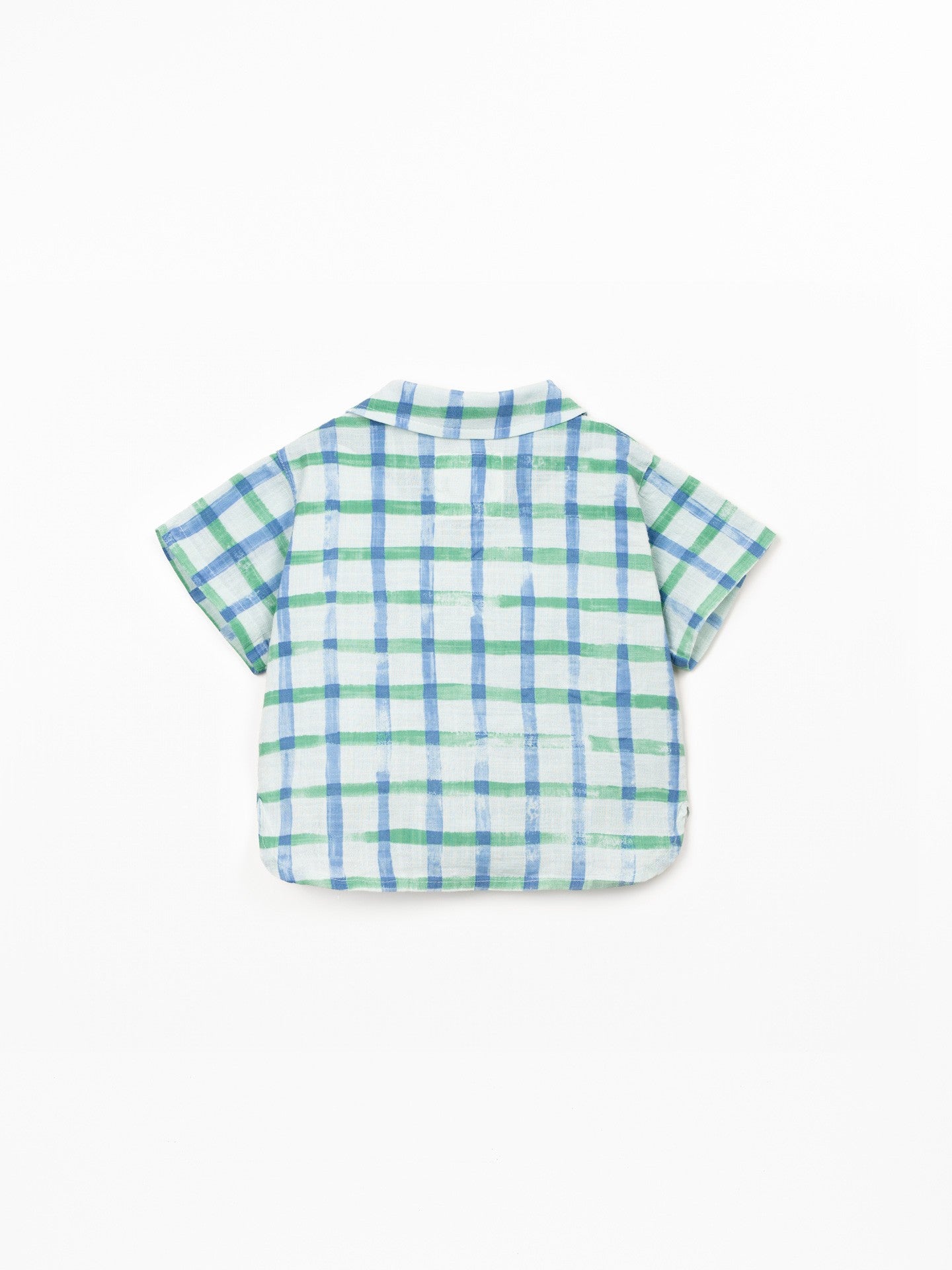 Camicia quadri cielo