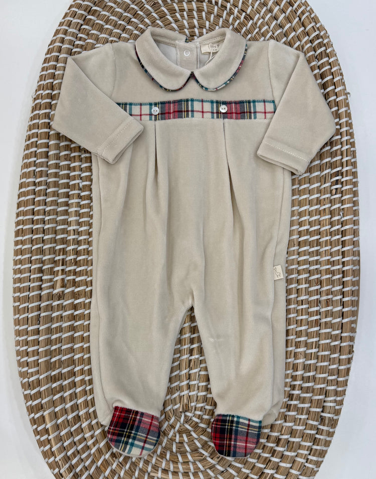 Tutina tartan babygi