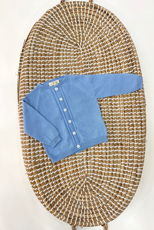 Cardigan Azzurro