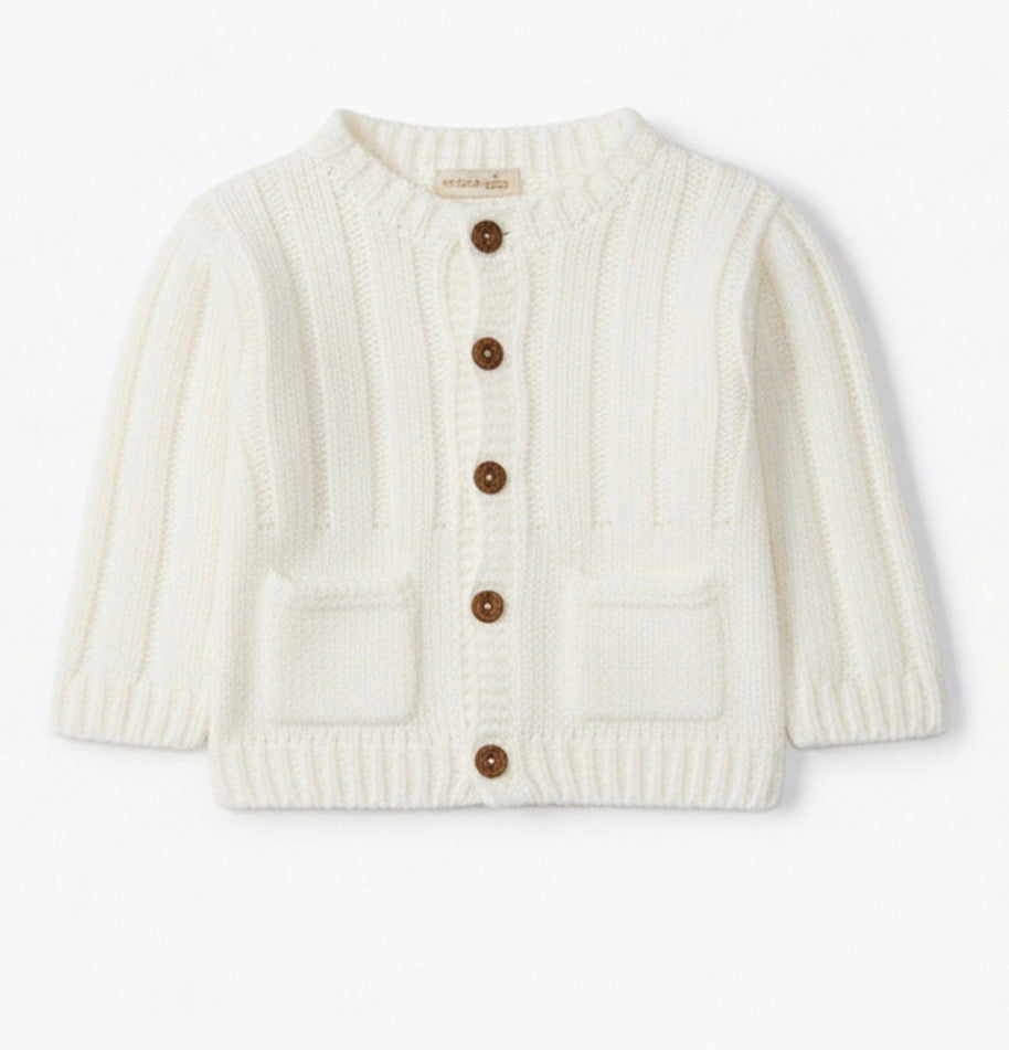 Cardigan wedoble panna