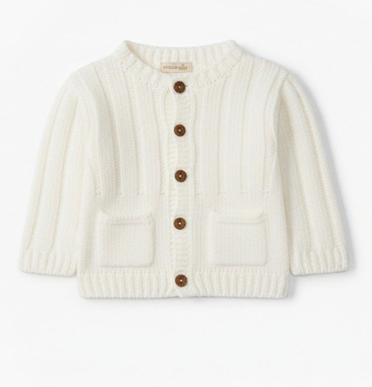 Cardigan wedoble panna