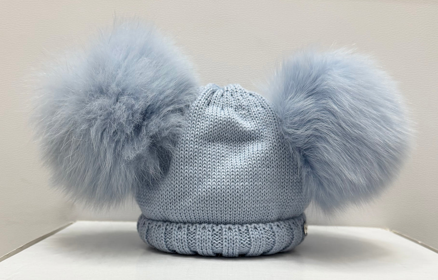 Cappello doppio PonPom