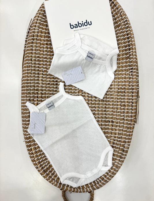 Body filo di Scozia bianco lei