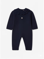 Tutina wedoble collo Blu