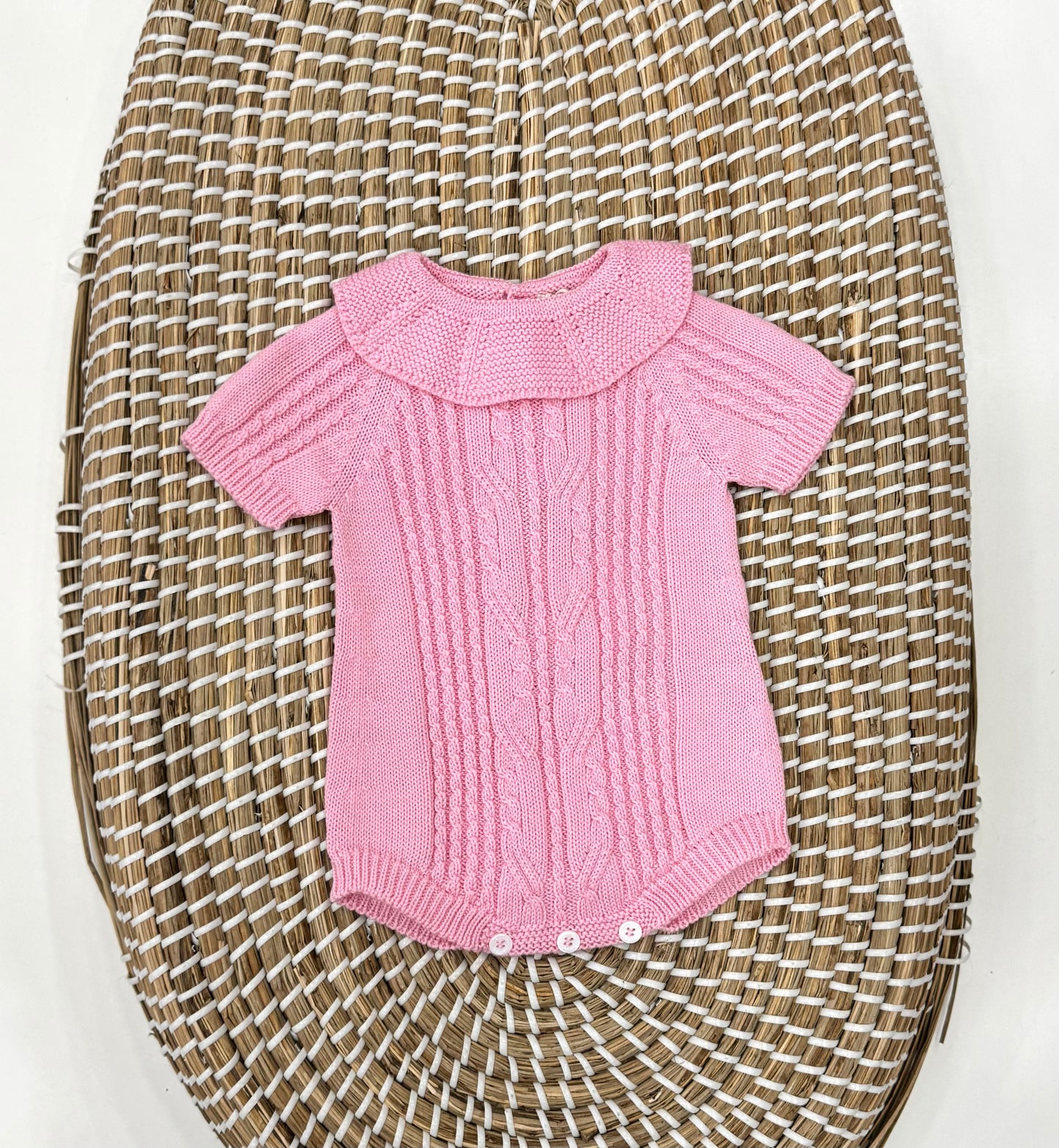 Pagliaccetto Treccia Pink