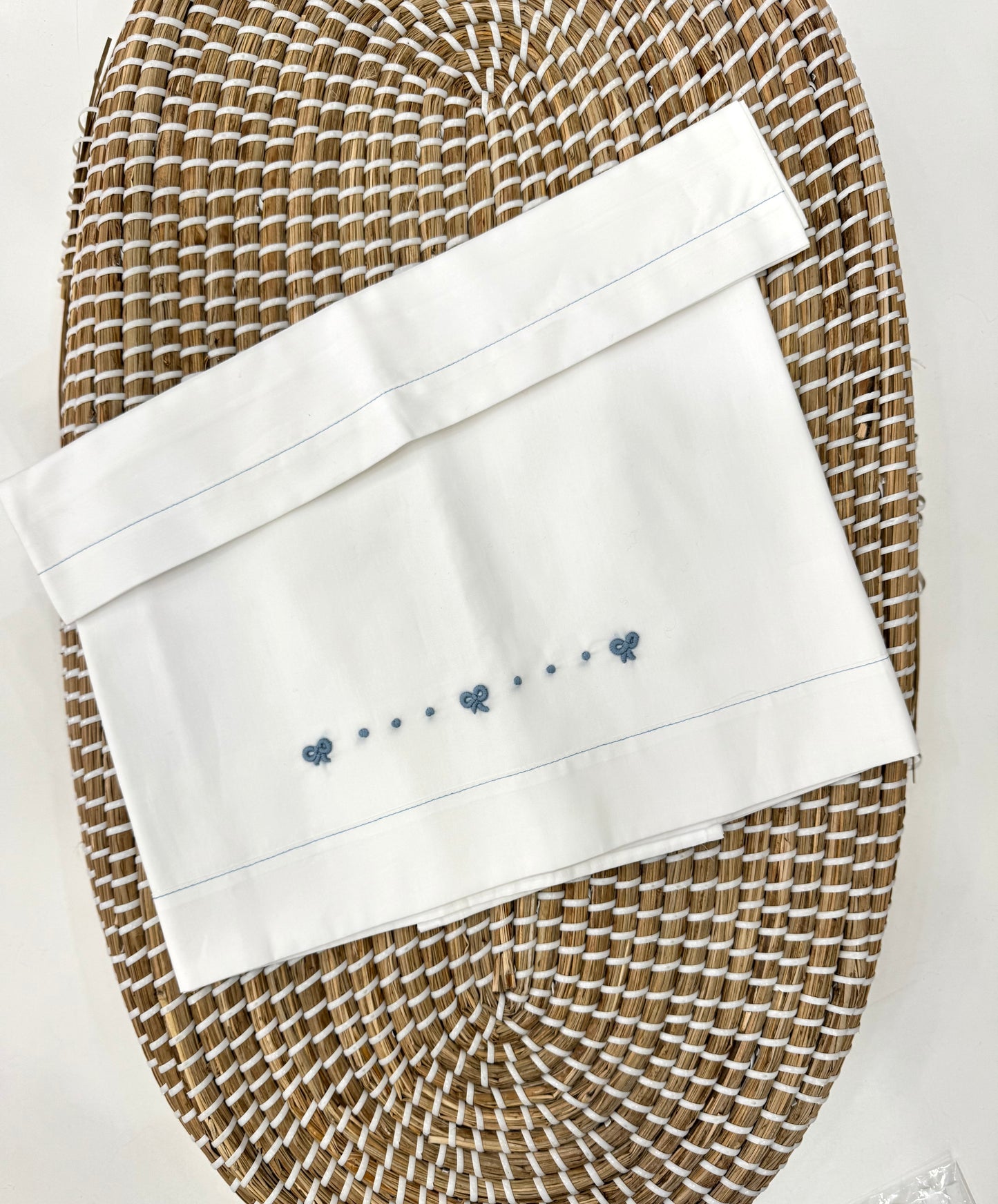 Set Lenzuola celeste polvere