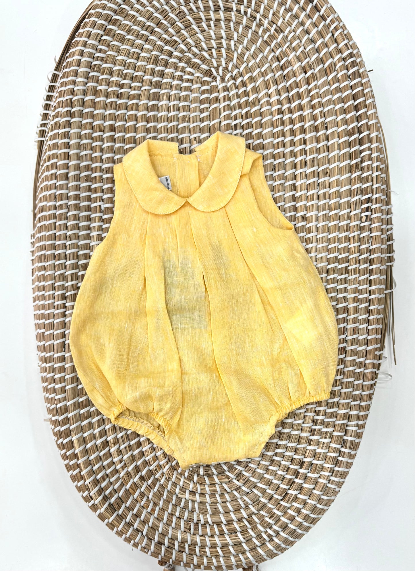 Pagliaccetto lino Giallo
