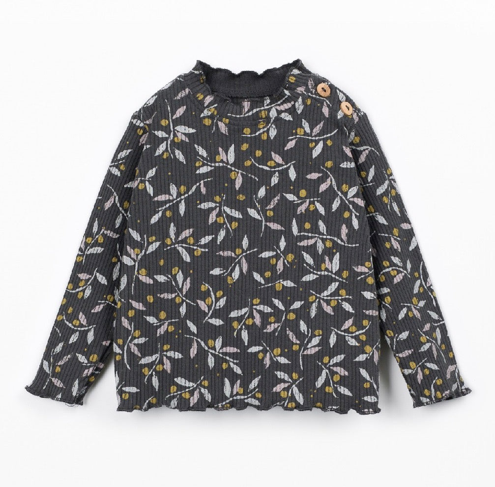 T-shirt fiori PlayUp