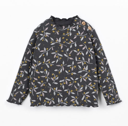 T-shirt fiori PlayUp