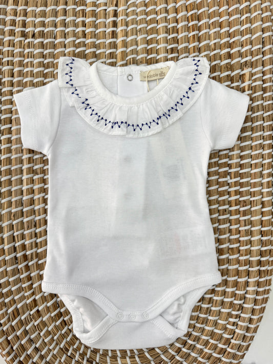Body collo largo blue