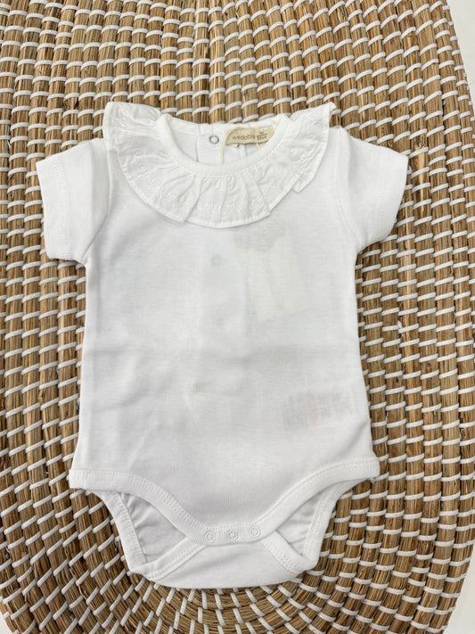 Body collo largo bianco