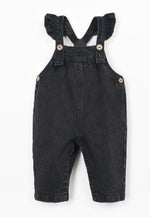 Salopette jeans PlayUp nero