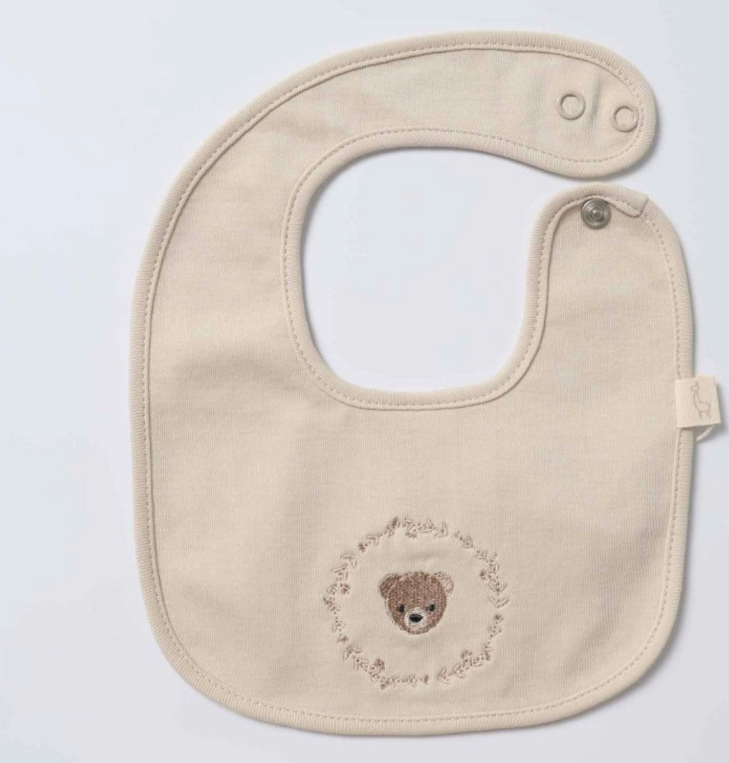 Bavetta babygi orsetto beige