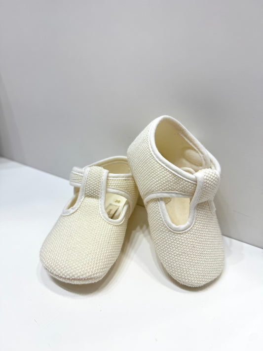 Scarpina Panna occhiello