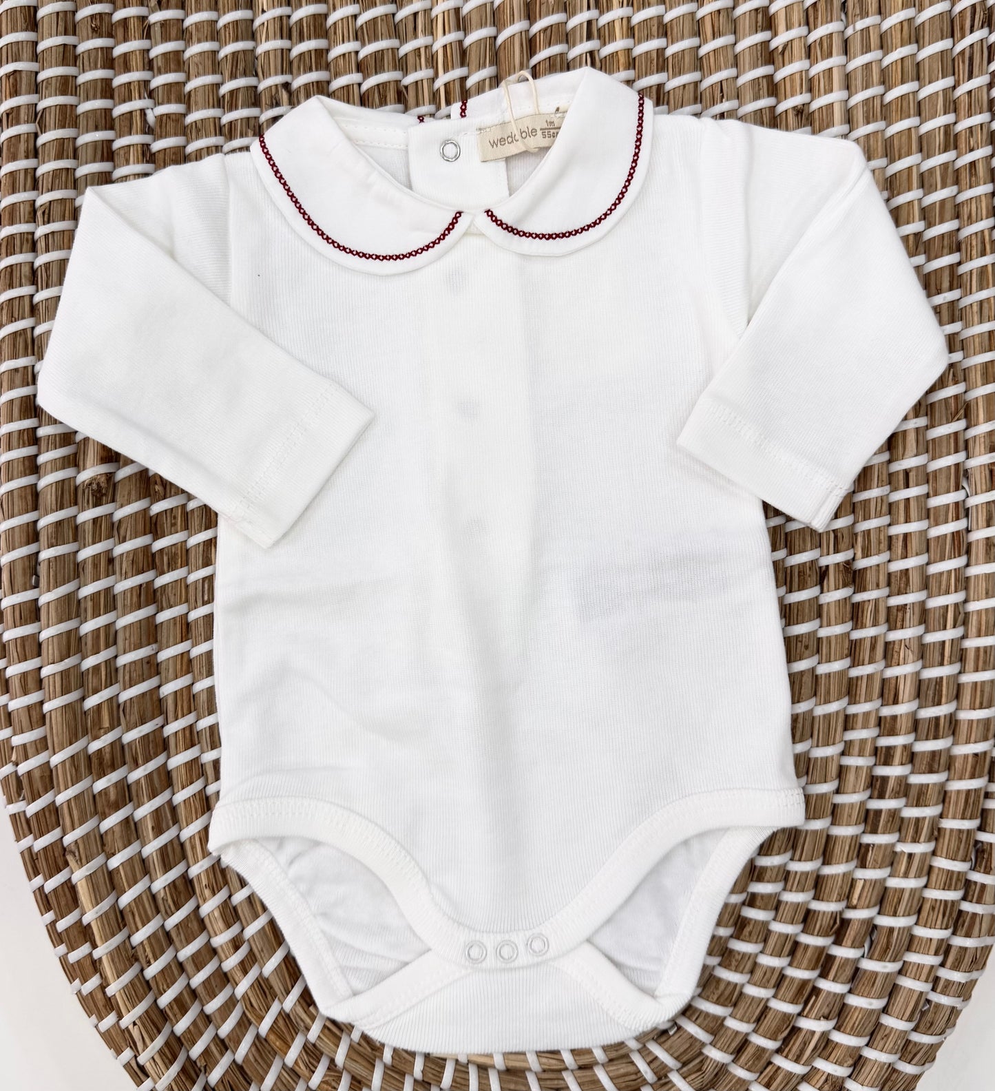 Body polo rosso wedoble