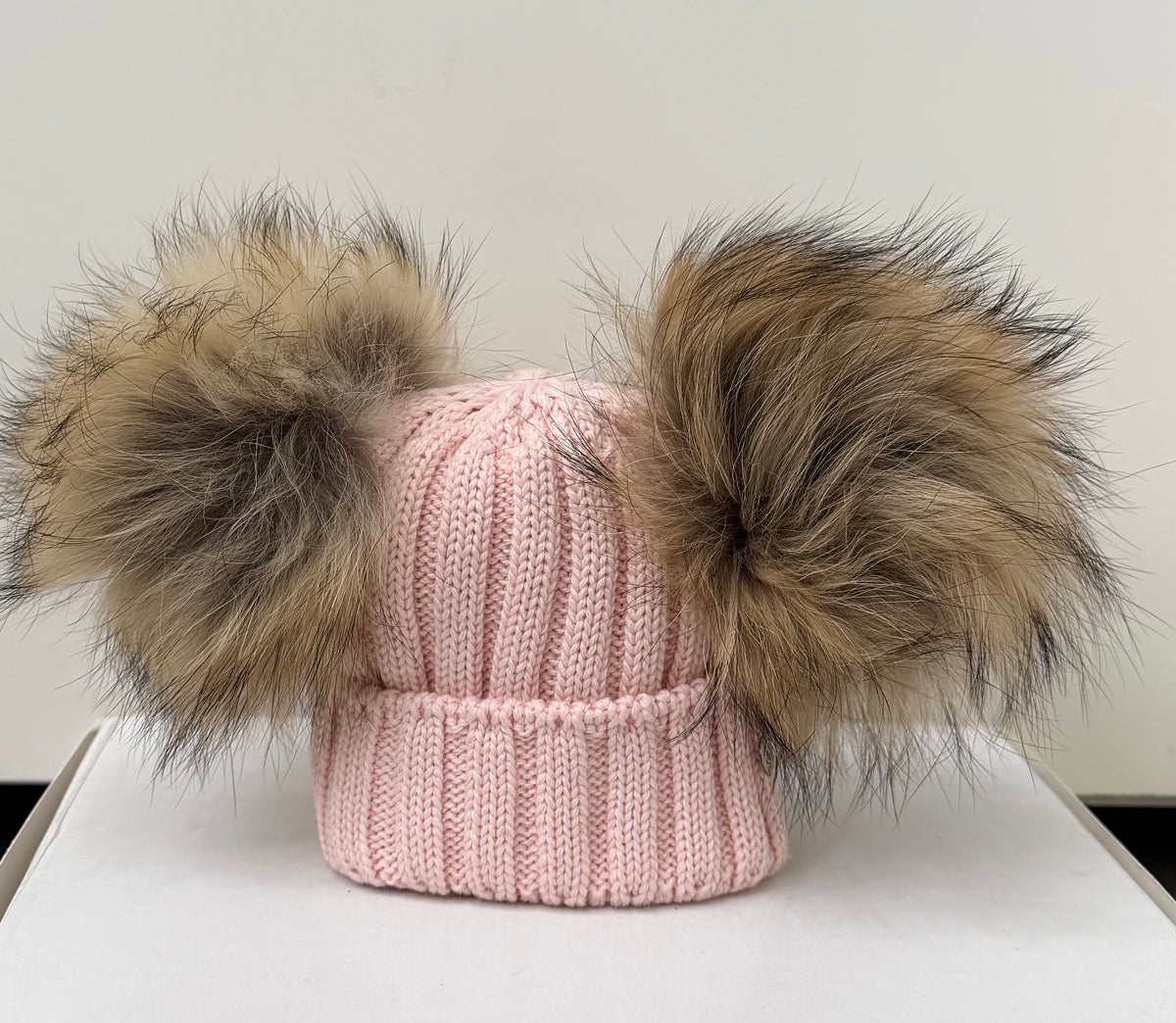 Cappello doppio PonPom