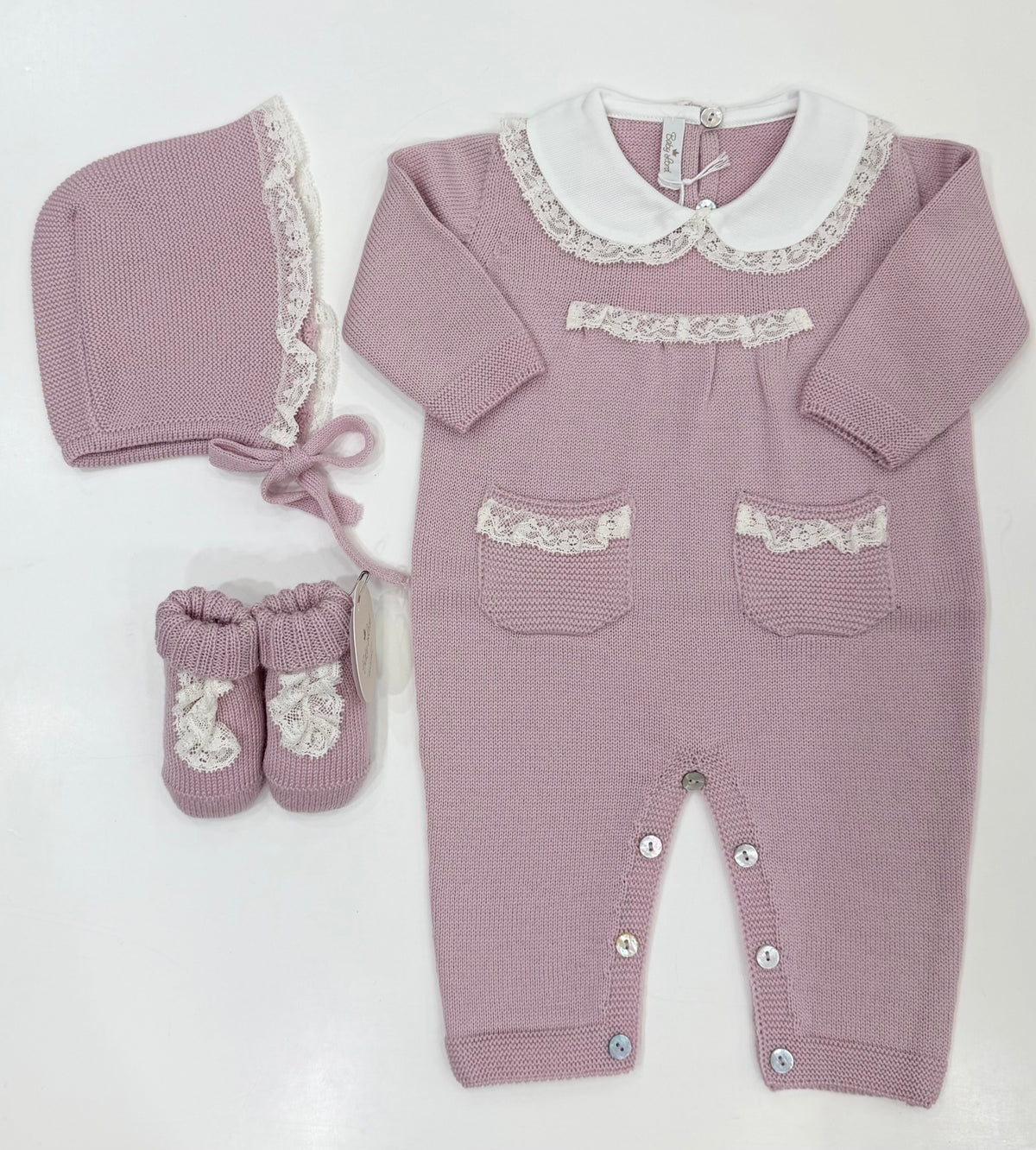 Set nascita BabyLord pizzo