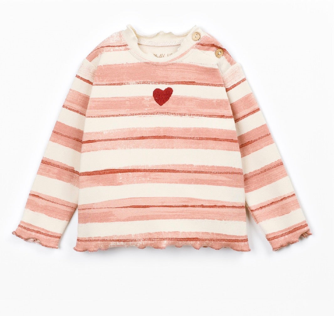 T-shirt PlayUp cuore