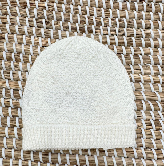 Cappellino panna wedoble