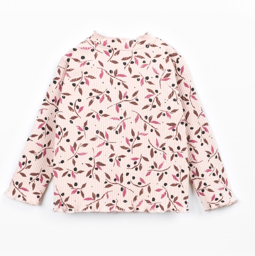 T-shirt fiori PlayUp