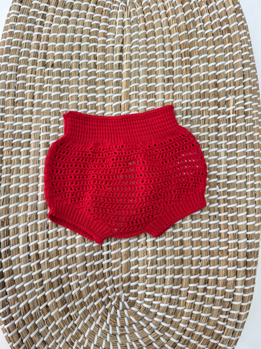 Culotte uncinetto Red