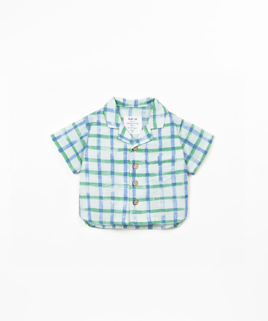 Camicia quadri cielo
