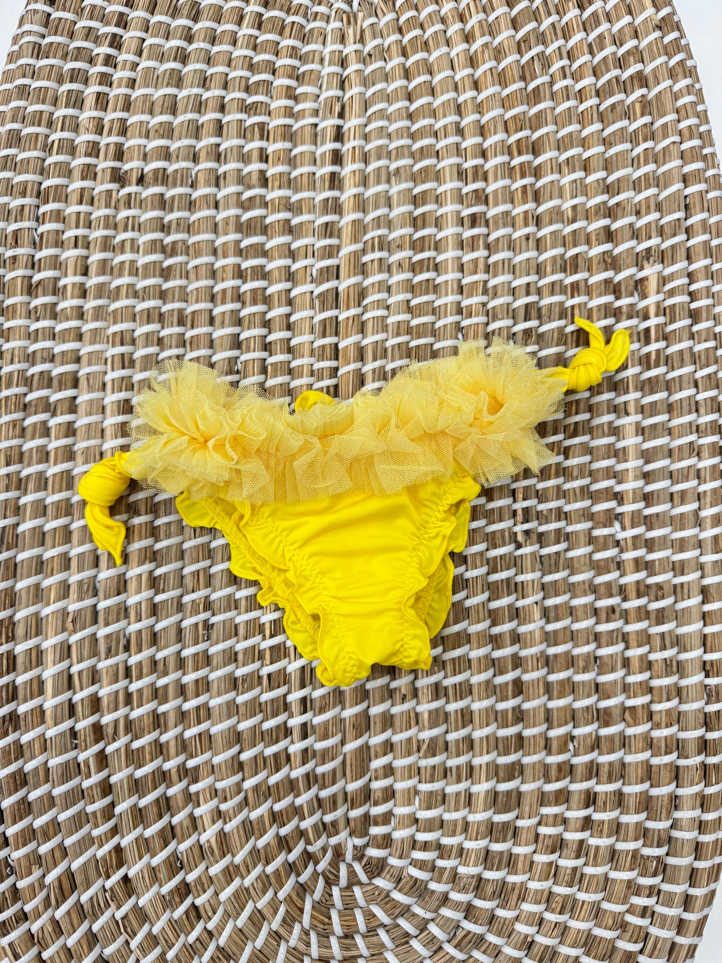 Costume tulle giallo