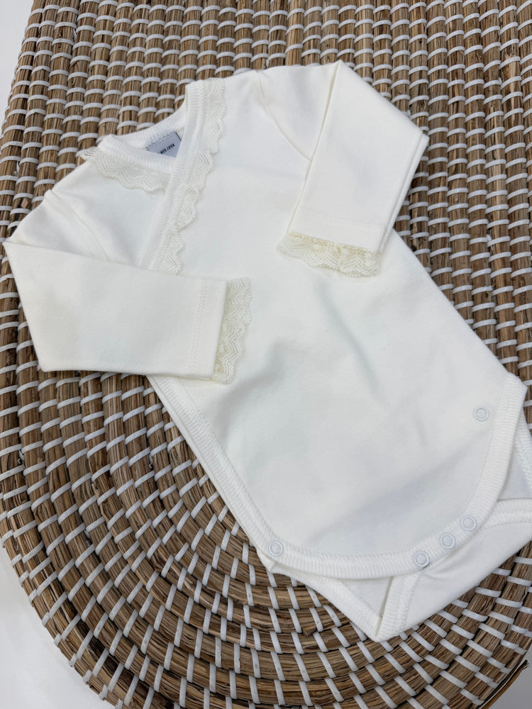 Body antipanico manica lunga pizzo