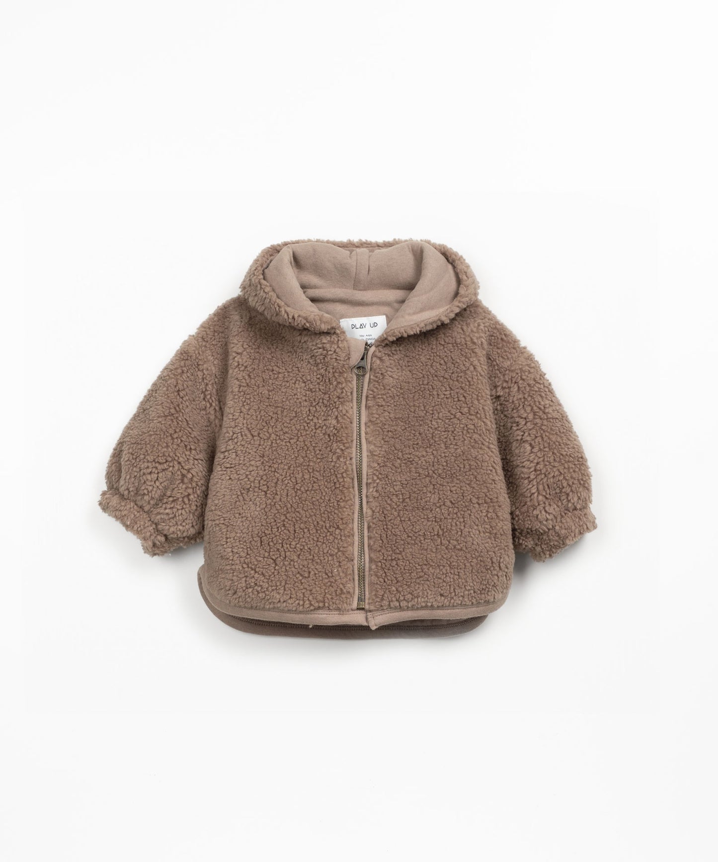 Giubbotto Teddy con zip