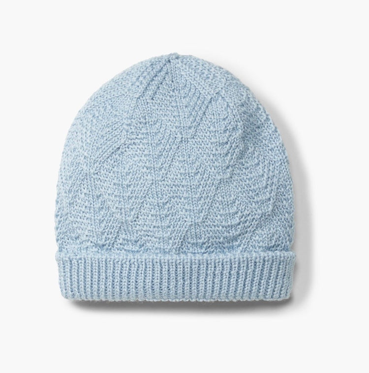 Cappellino wedoble celeste