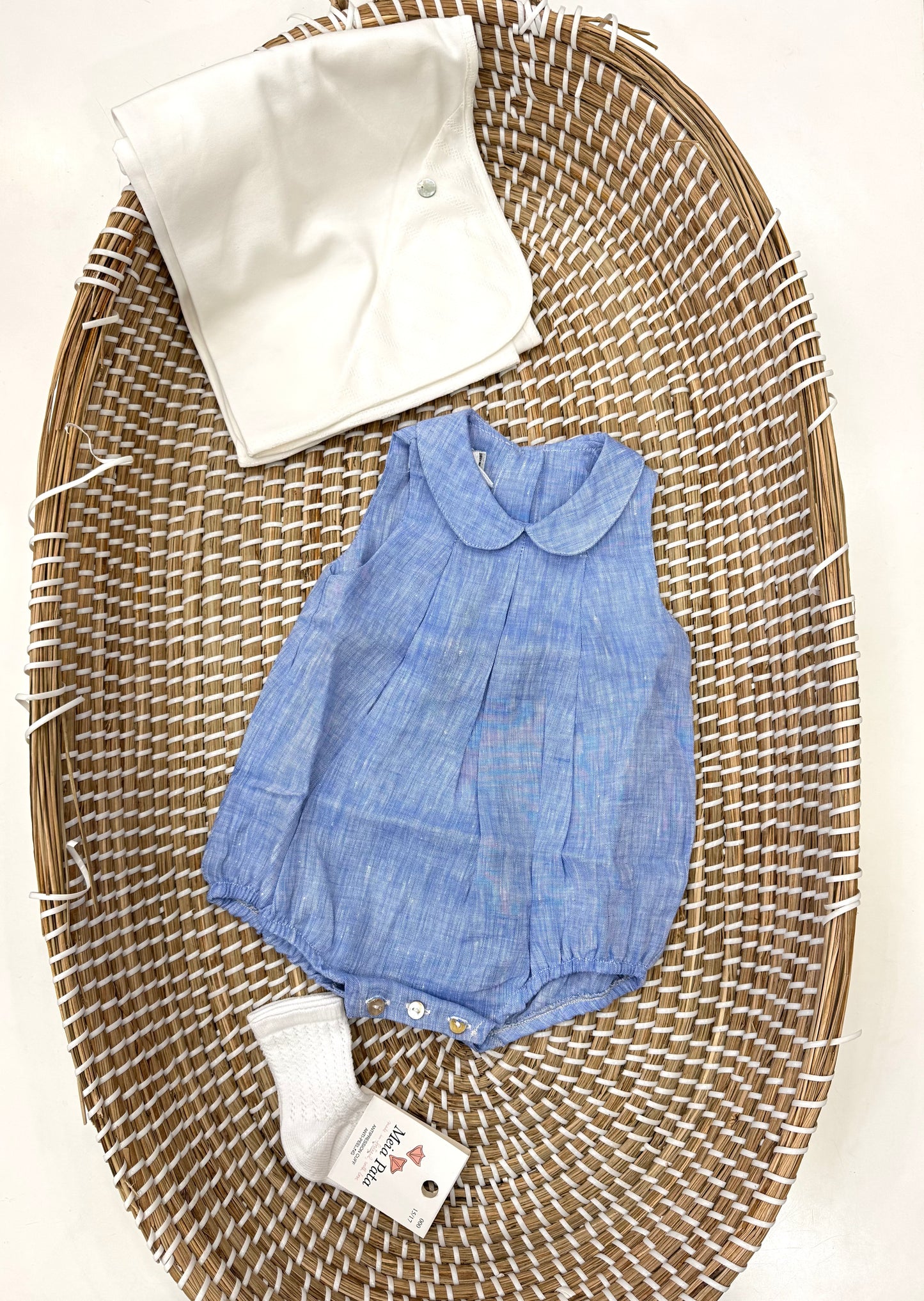 Pagliaccetto lino Denim