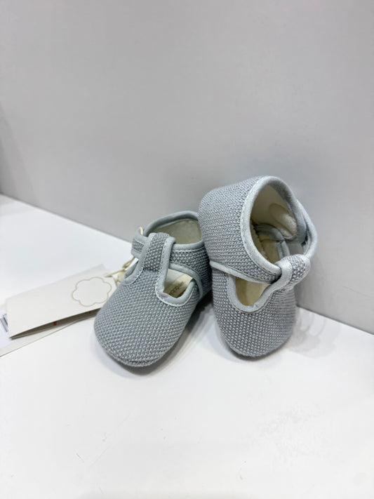 Scarpina grigio occhiello