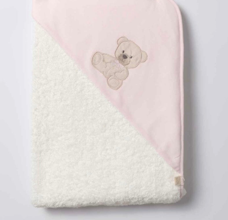 Accappatoio Teddy rosa