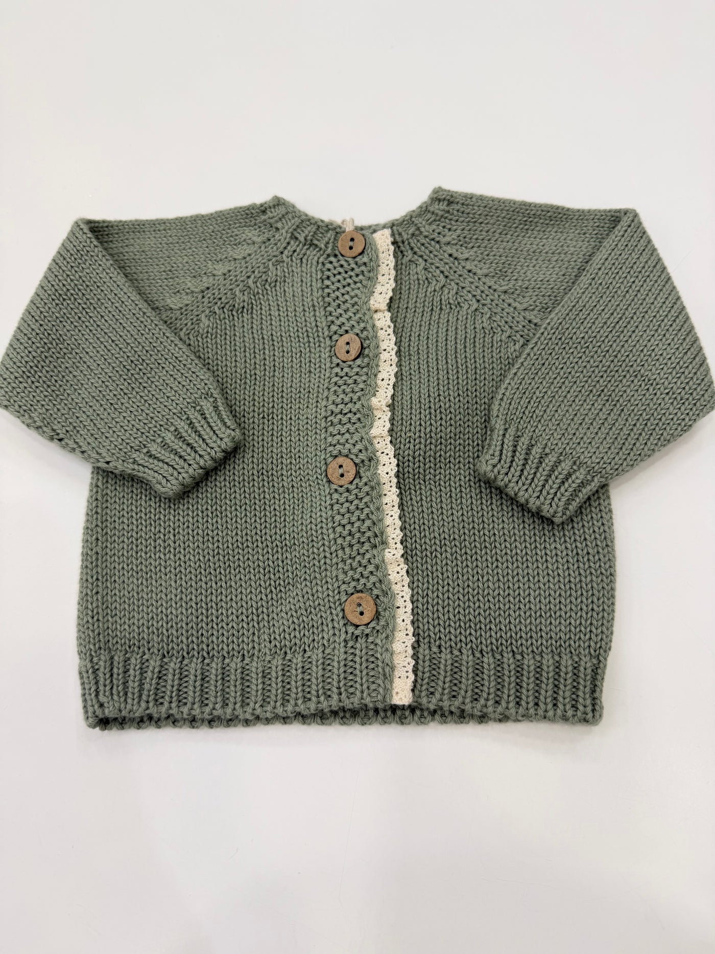 Cardigan green Li&me