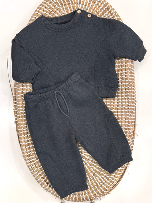 Tuta completa felpata