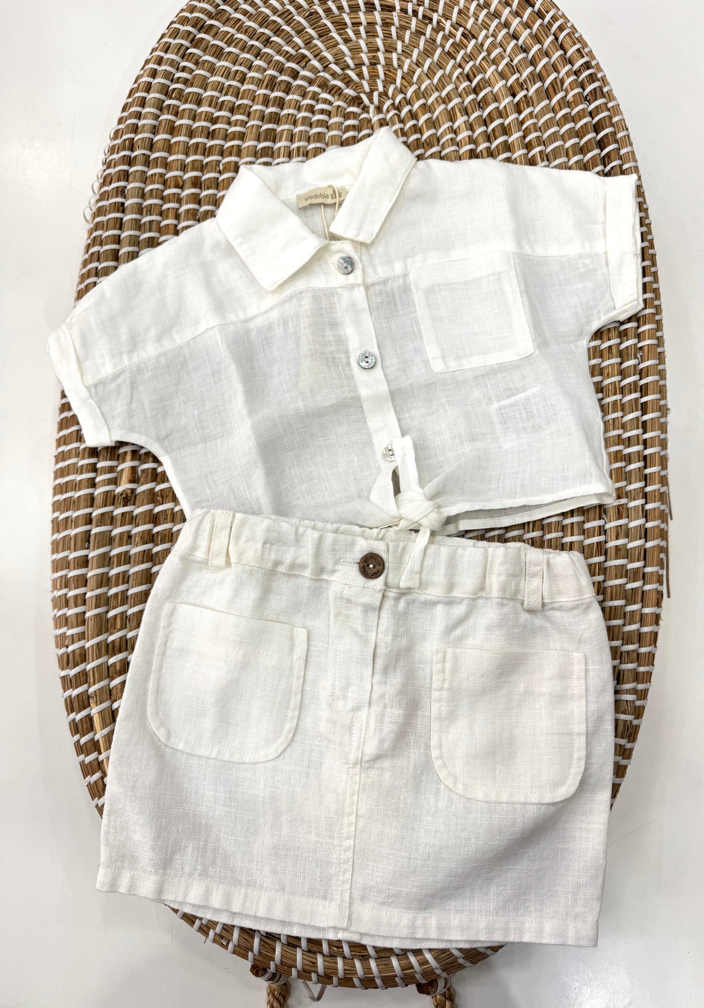 Coordinato in lino lei