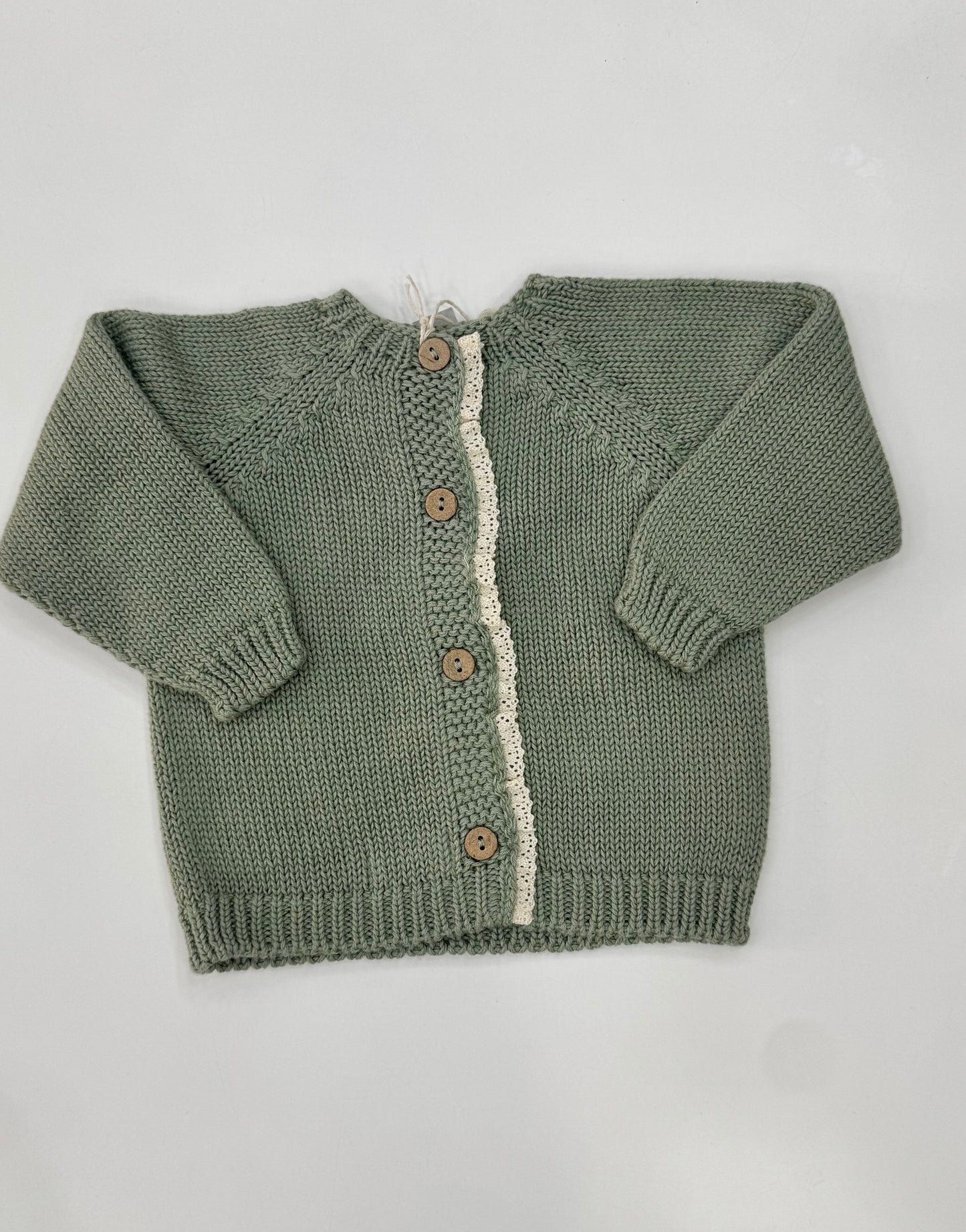 Cardigan verde Li&me