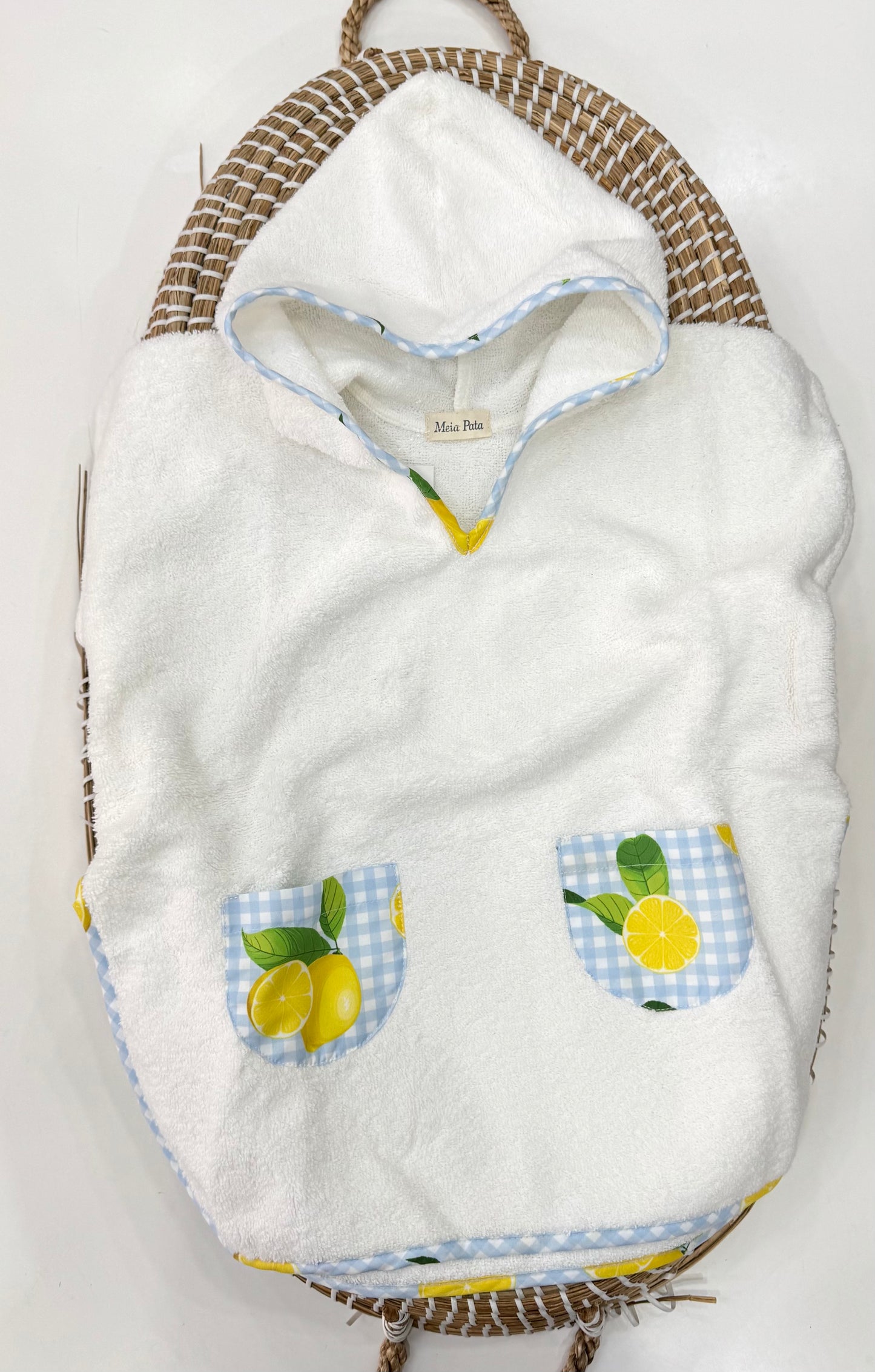 Poncho mare limoni