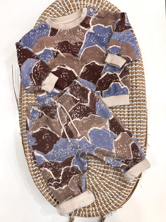 Tuta completa felpata-garzata