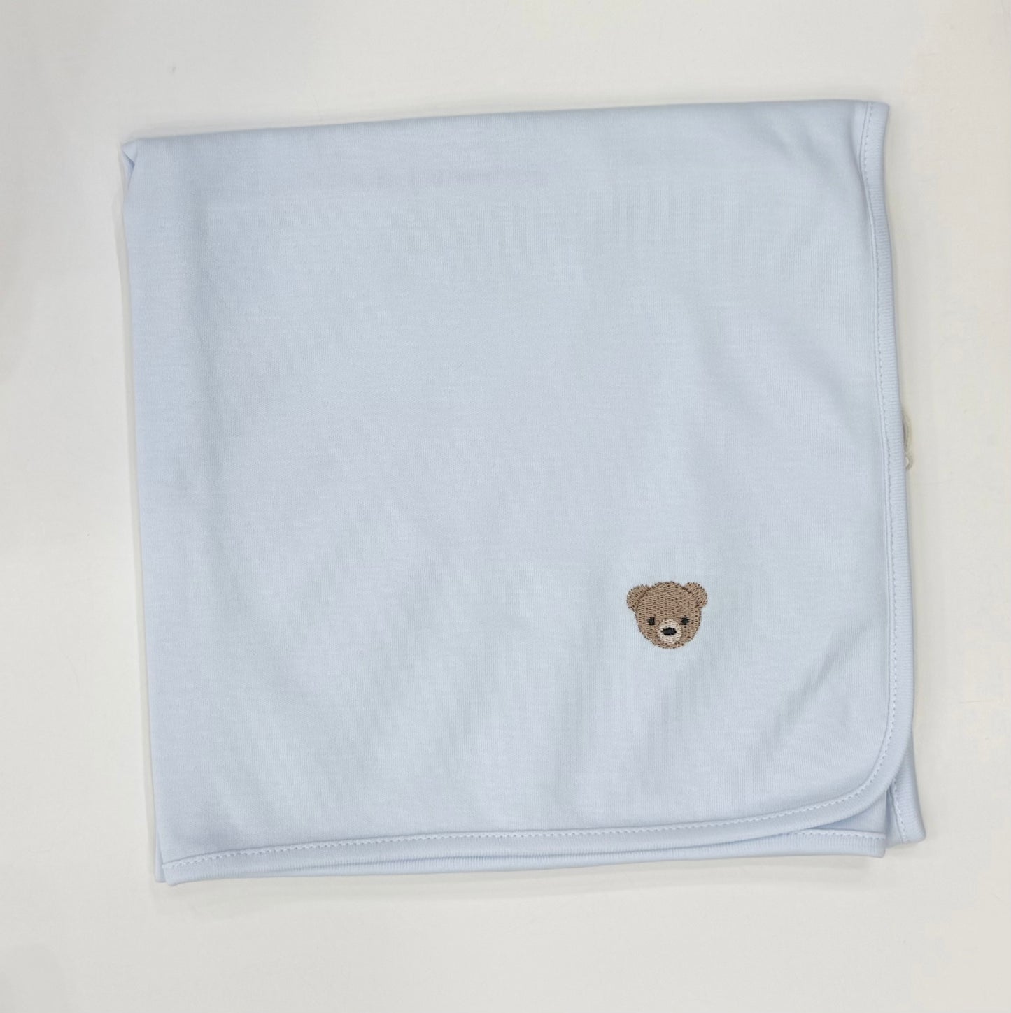Mussola BabyGi Teddy celeste