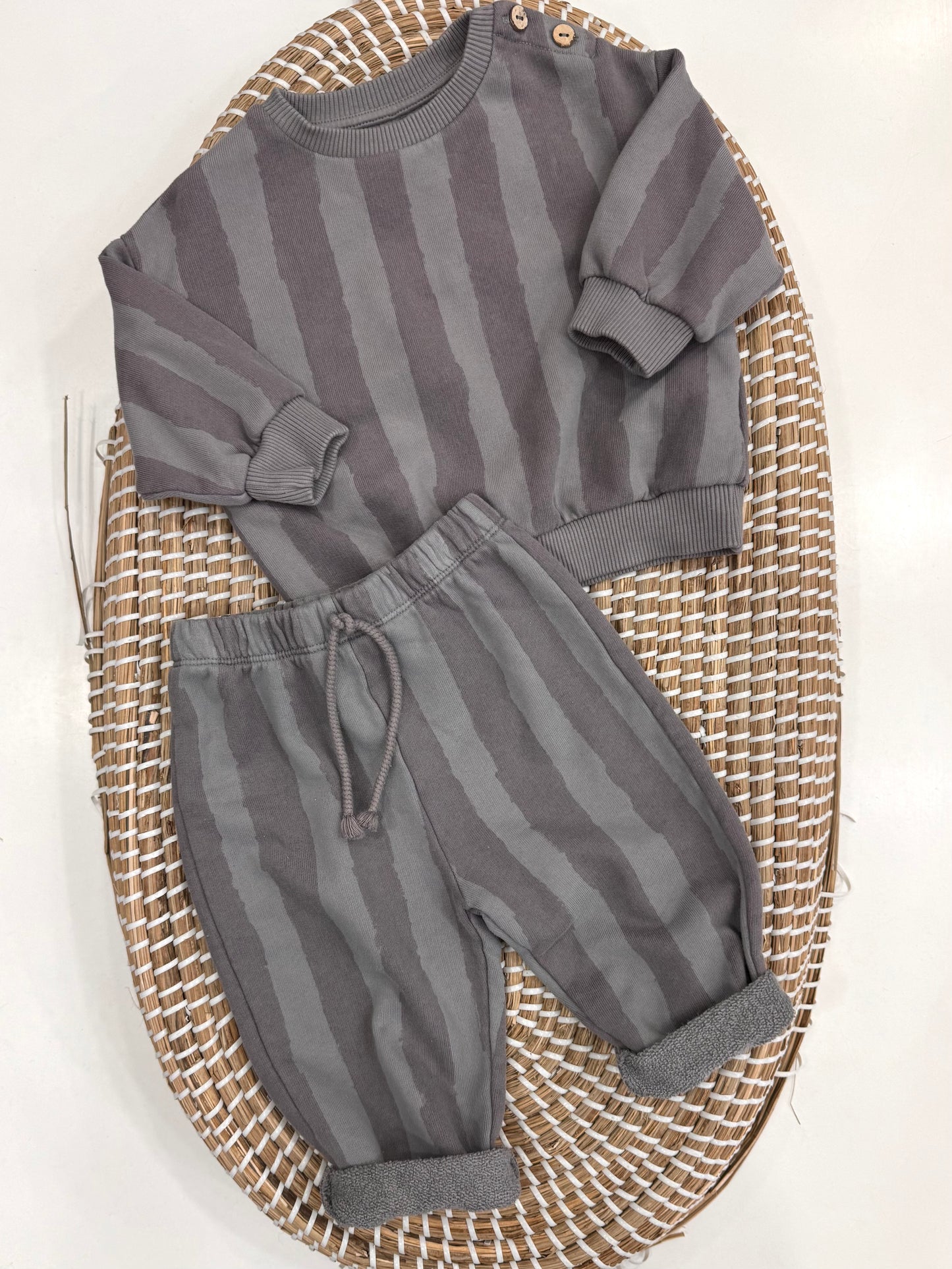 Tuta completa felpata-garzata