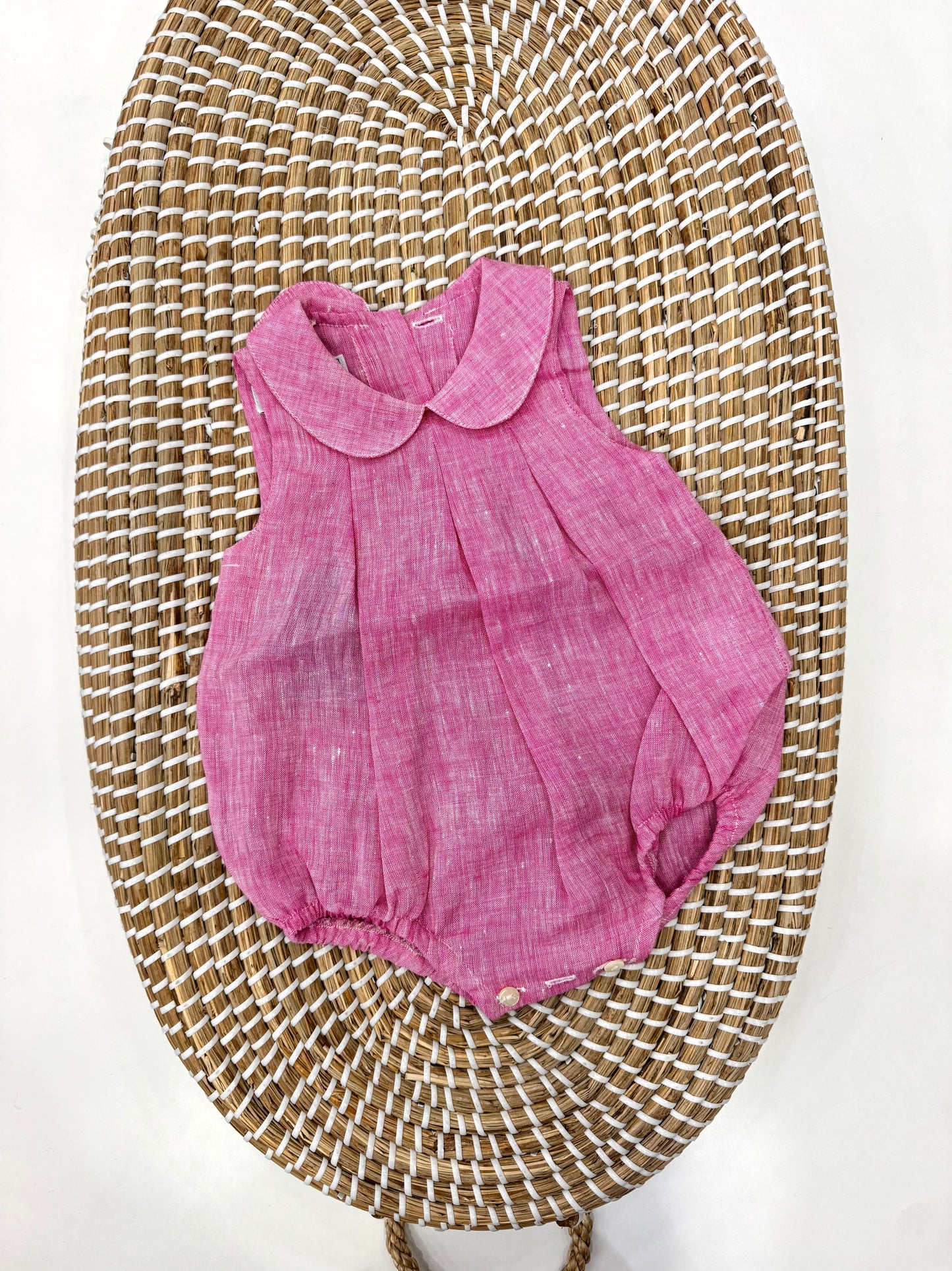 Pagliaccetto lino Pink