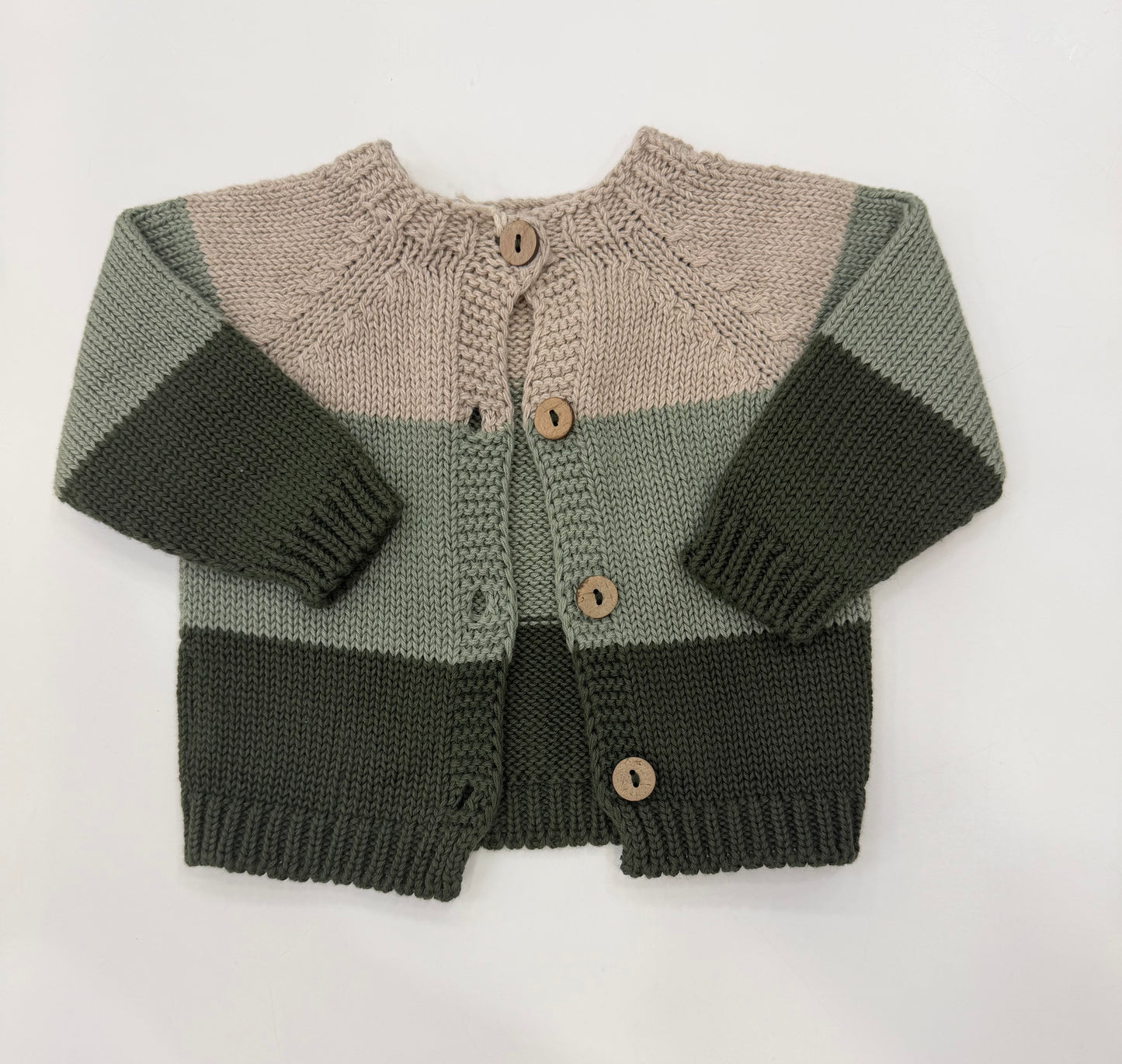 Cardigan green Li&me