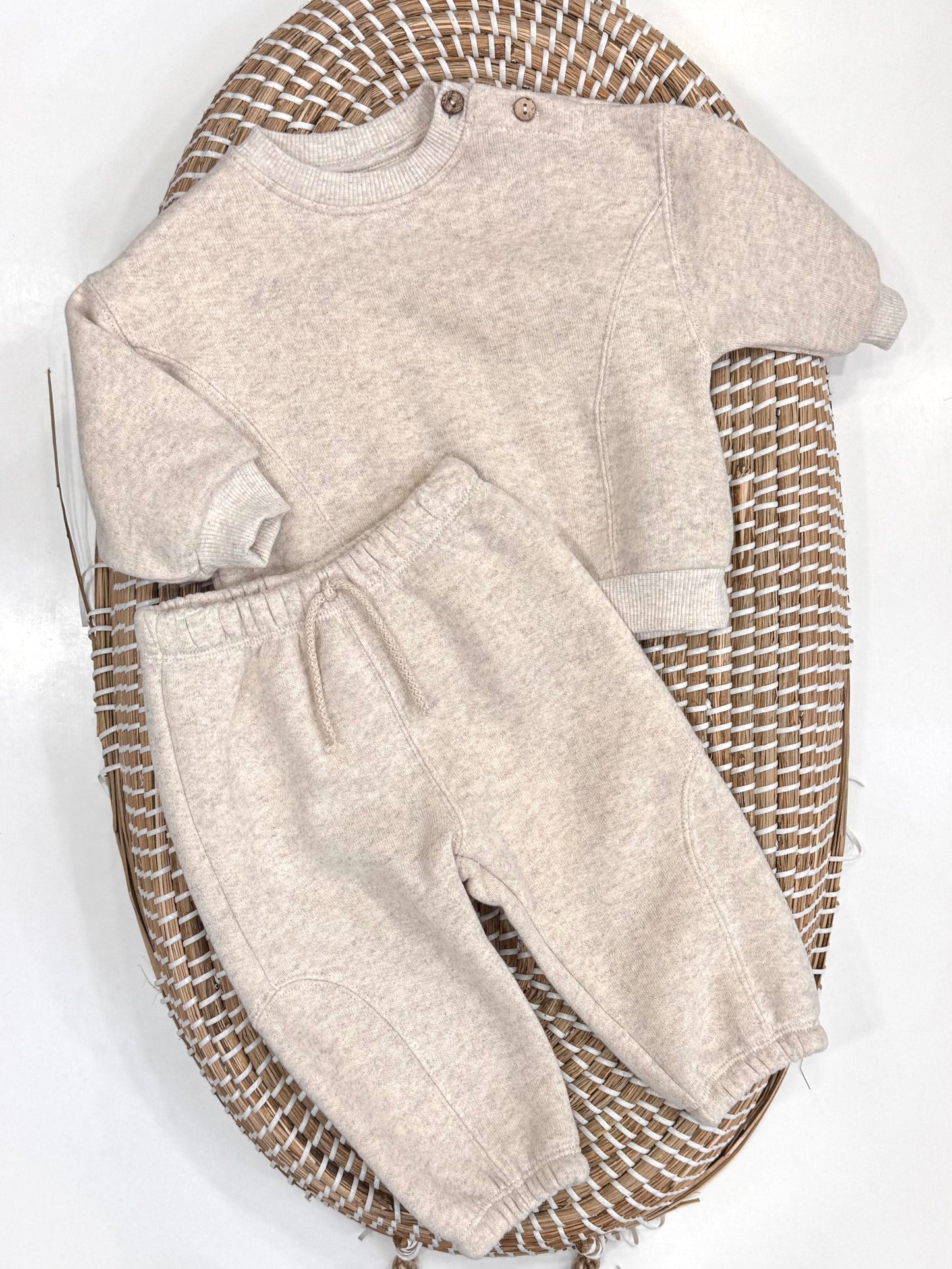 Tuta completa felpata